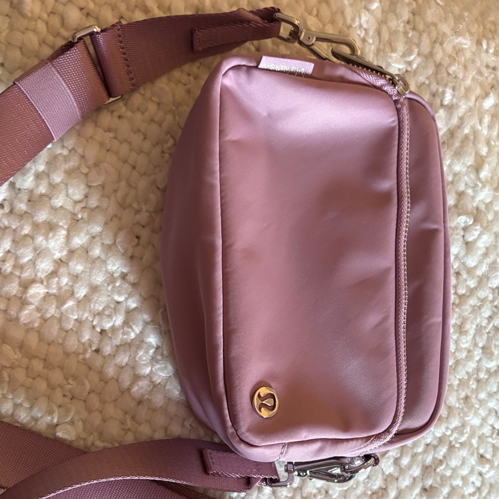 Lululemon Athletica Mauve Crossbody Bag